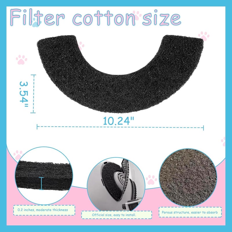 LOSUIN Store 10 Pack Carbon Filters Compatible with Litter Robot 4,Cat Litter Box Filters,Keep Your Home Clean and Fresh - Image 5